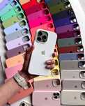  Силіконовий чохол айфон 15/ 15 про/ 15 про Макс Silicone Case білий