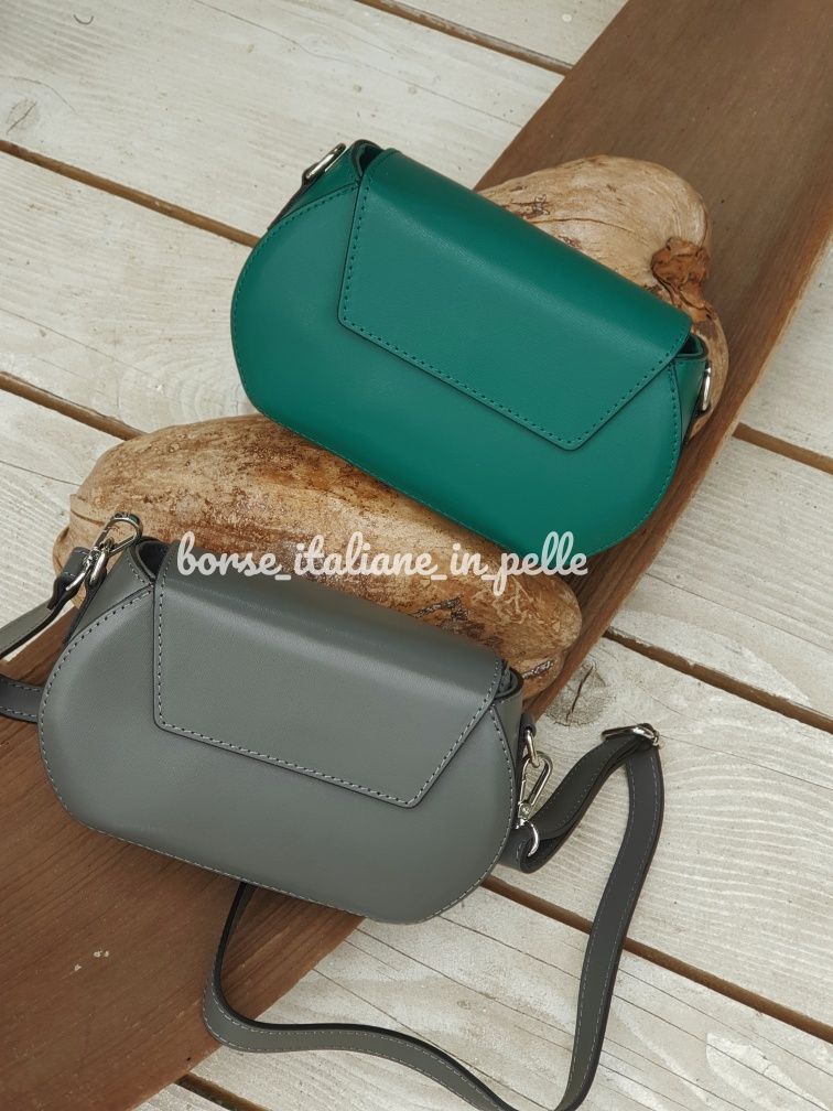 Жіночі круті сумочки, Італія, сафіанова шкіра, Vera Pelle