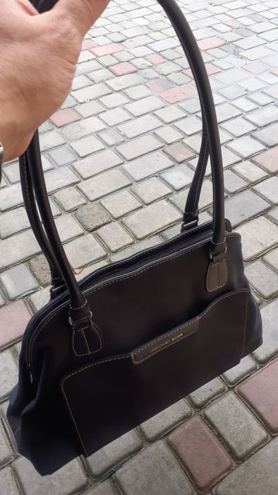 Сумка женская шопер Fantsy BagsАнглия.Черная.43*25*29*14см.