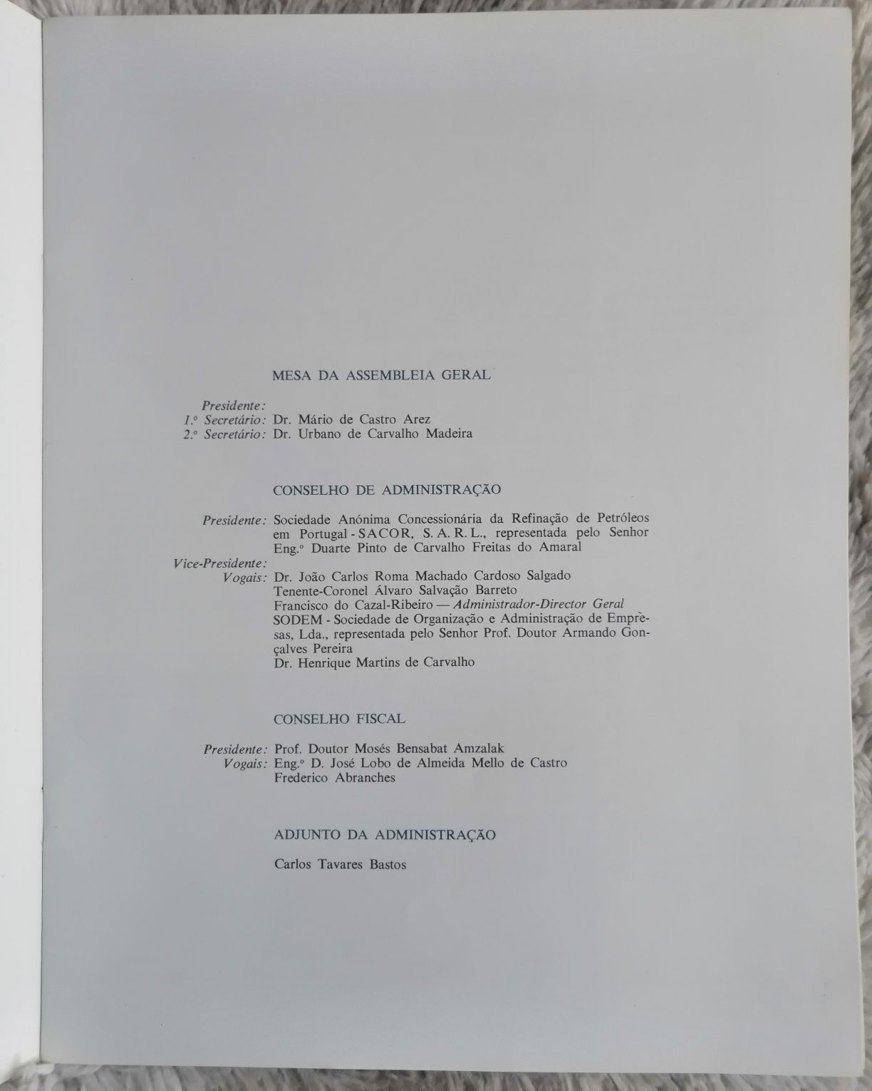 Brochura da CIDLA - Combustíveis Industriais e Domésticos SARL 1969