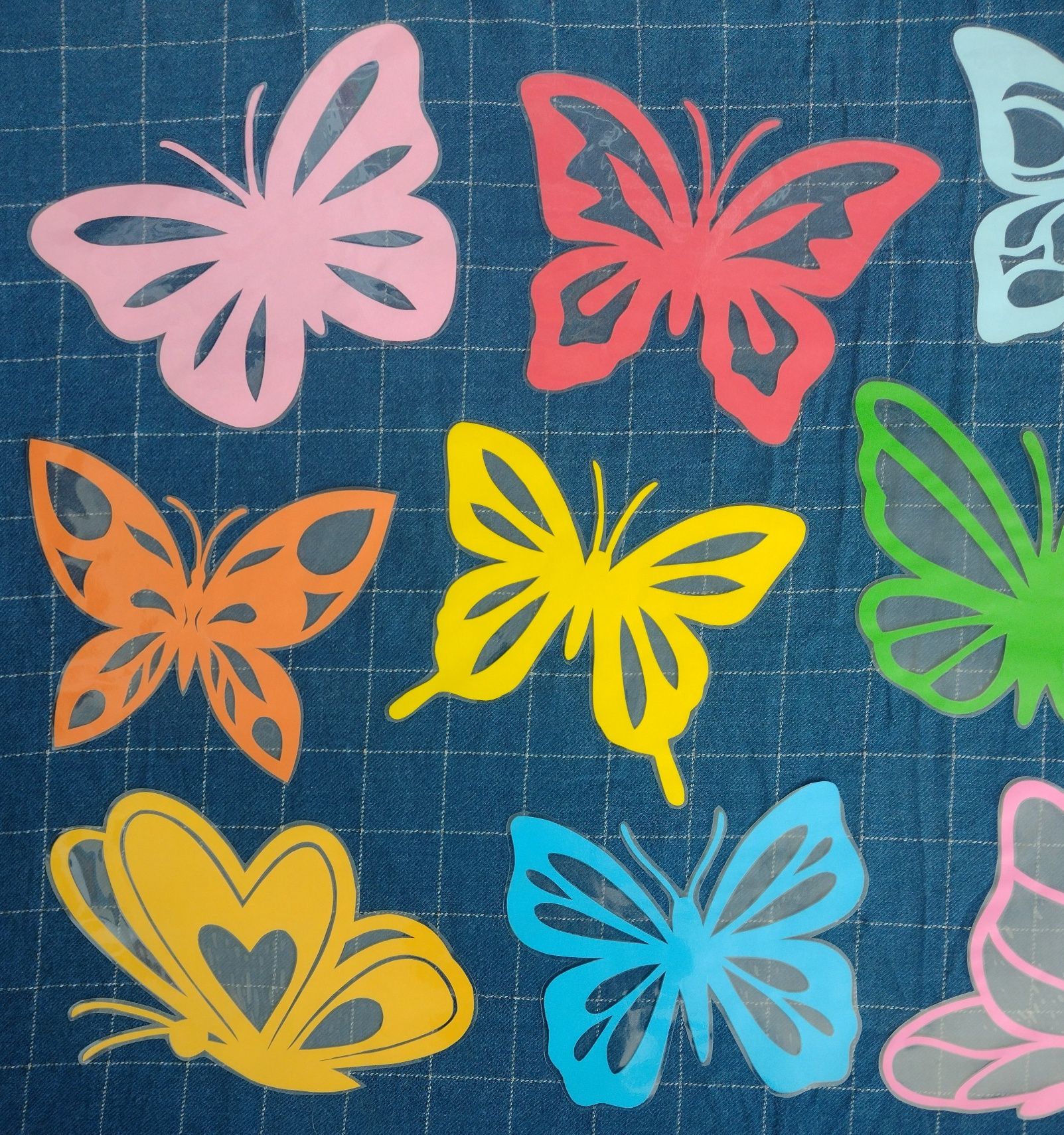 12 motyli a4 dekoracje wiosenne do przedszkola szkoły