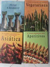 Livros Culinaria. Capa rija