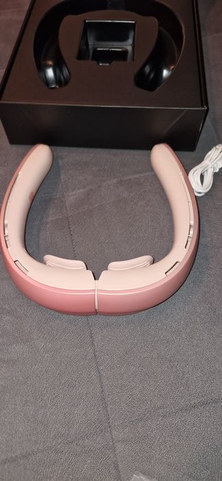 Wentylator Na Szyję JISULIFE Bezłopatkowy LED 100 Biegów USB 5000mAh