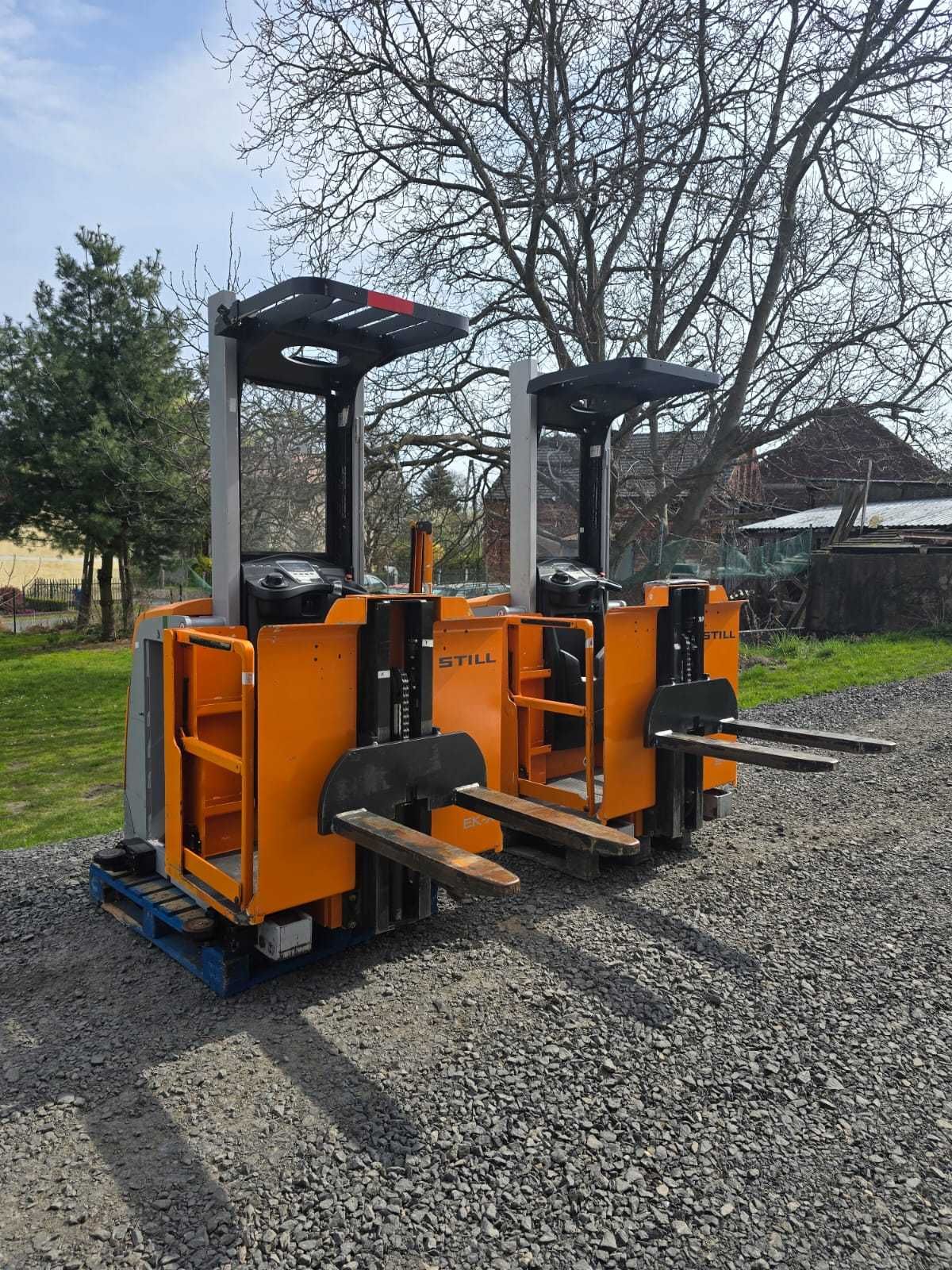 Wózek widłowy paleciak do kompletacji zamówień Still EK-X 1000kg 20r