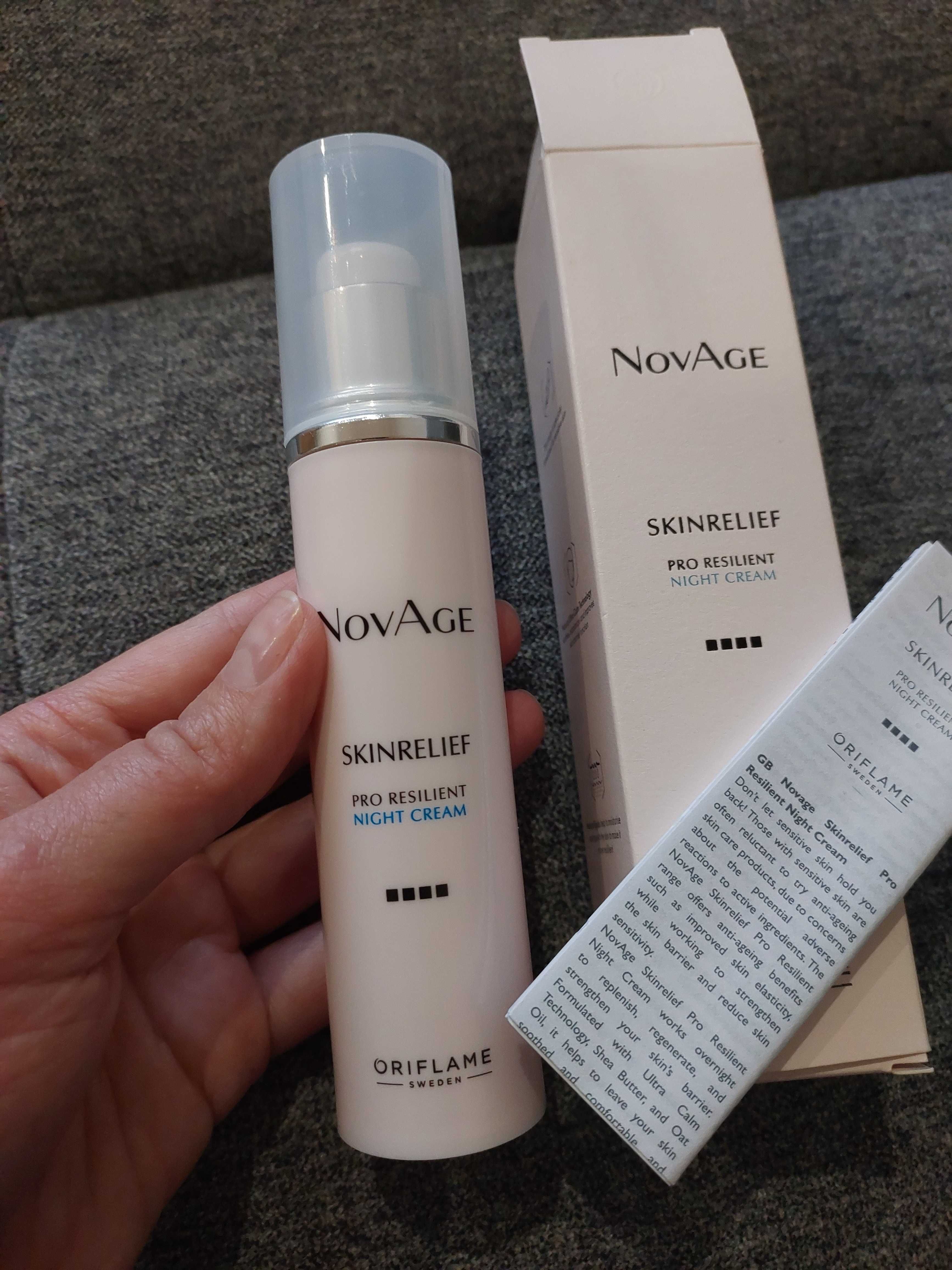 Oriflame NovAge Skinrelief Pro Resilient Night Cream крем ночной