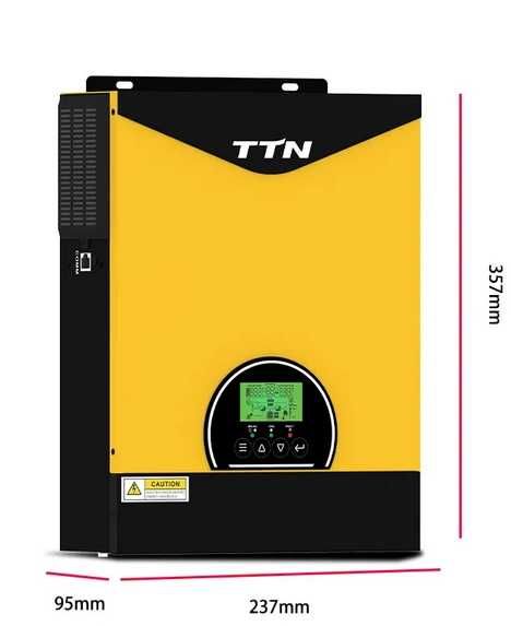 Комплект резервного живленняTTN PAL3200 3кВт24В.WiFiакумулятором 200Ач