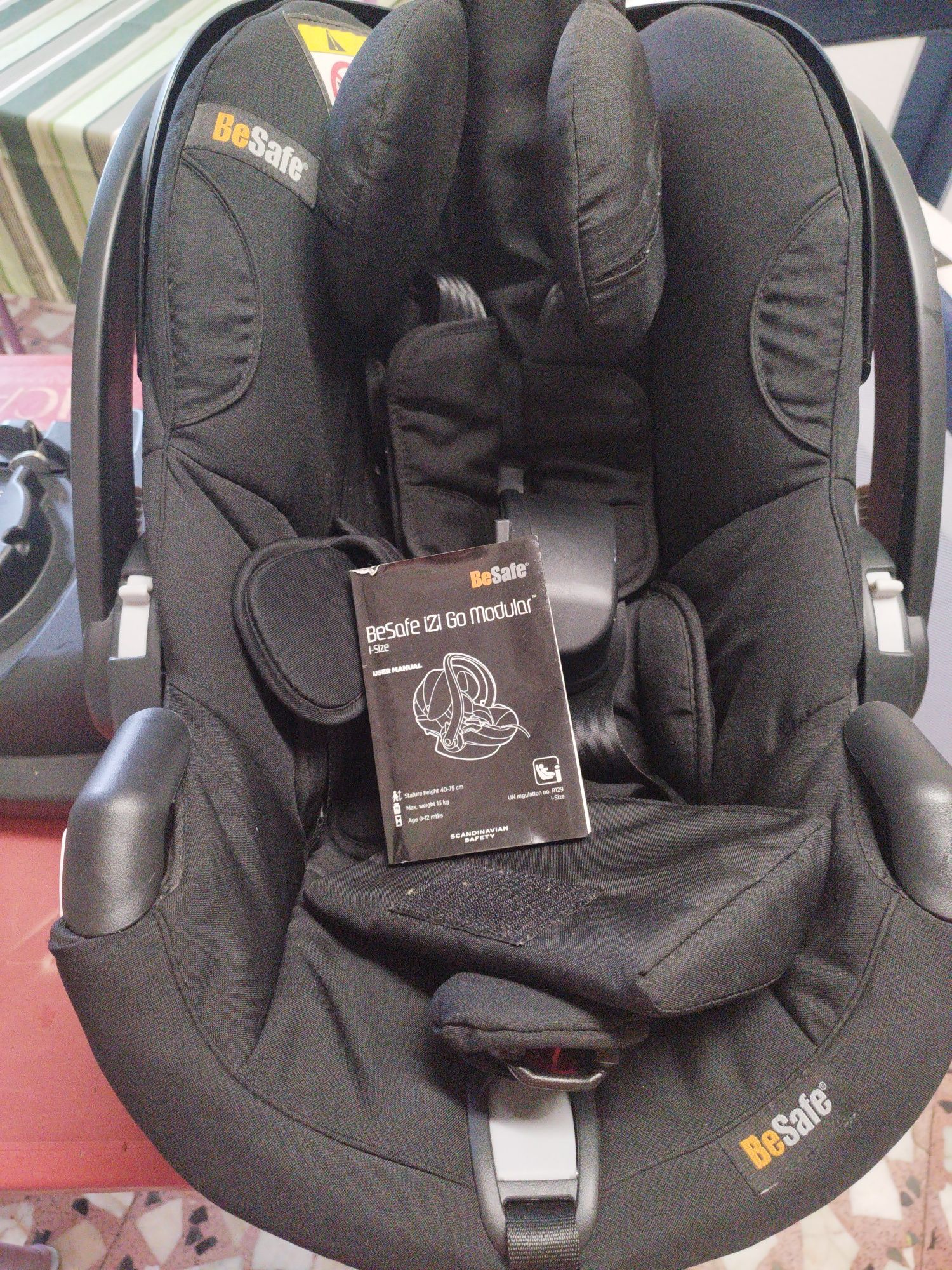 Cadeira para carro be safe Izzy modular mais isofix modular besafe iZi