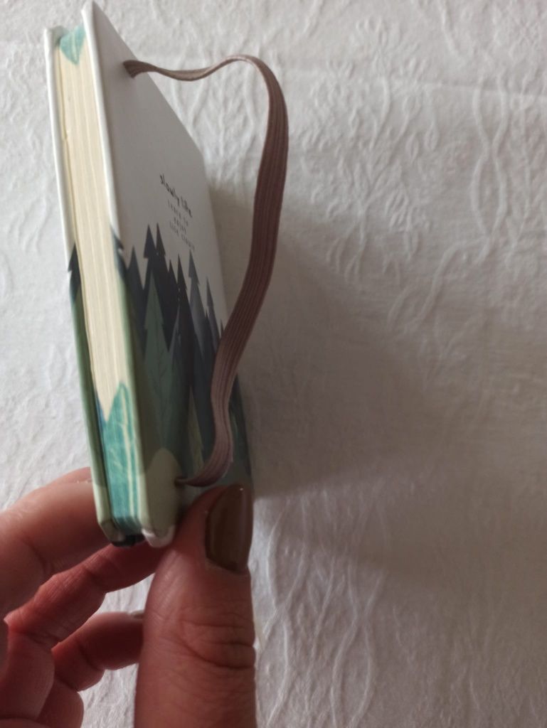 Conjunto de três cadernos de notas pequenos