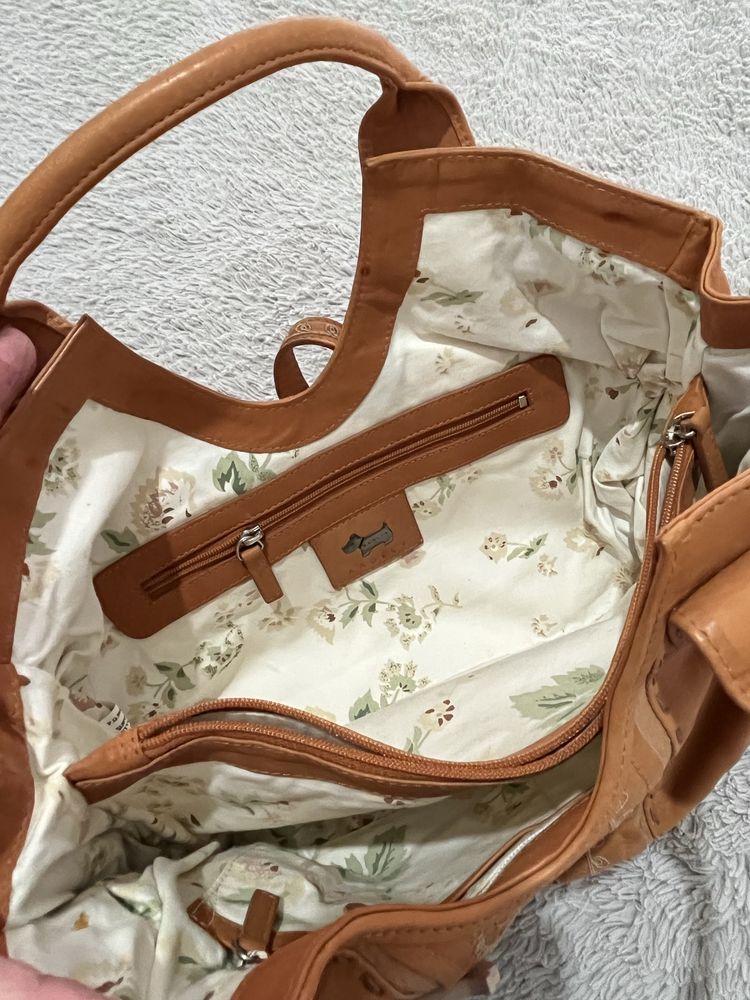Radley London torba do reki camel kamelowa