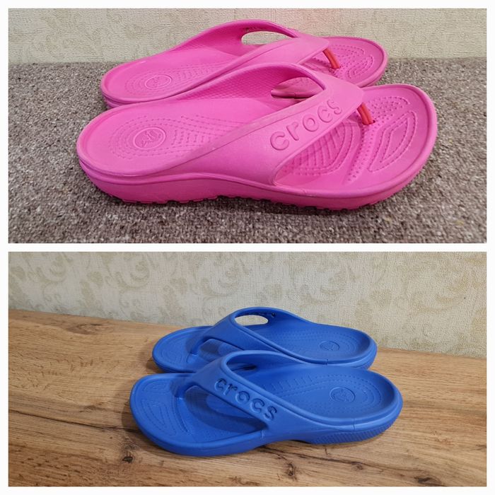 Новые Crocs оригинал р.36 J3 сланцы шлёпки