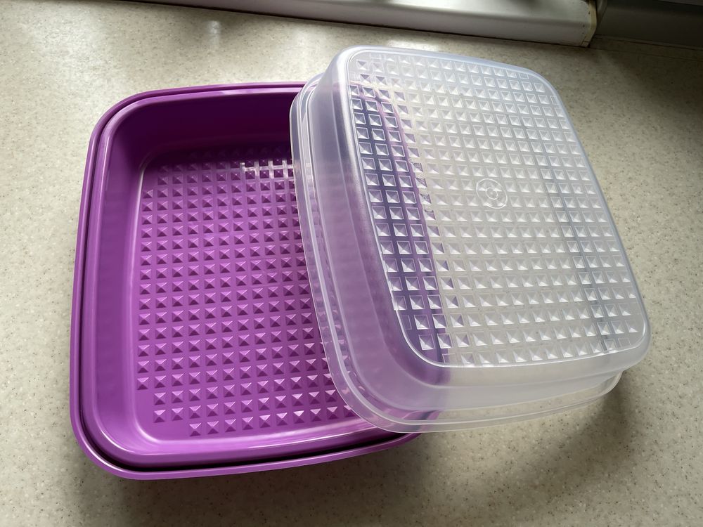 Контейнер сито миска овочечистка Tupperware в наявності посуд