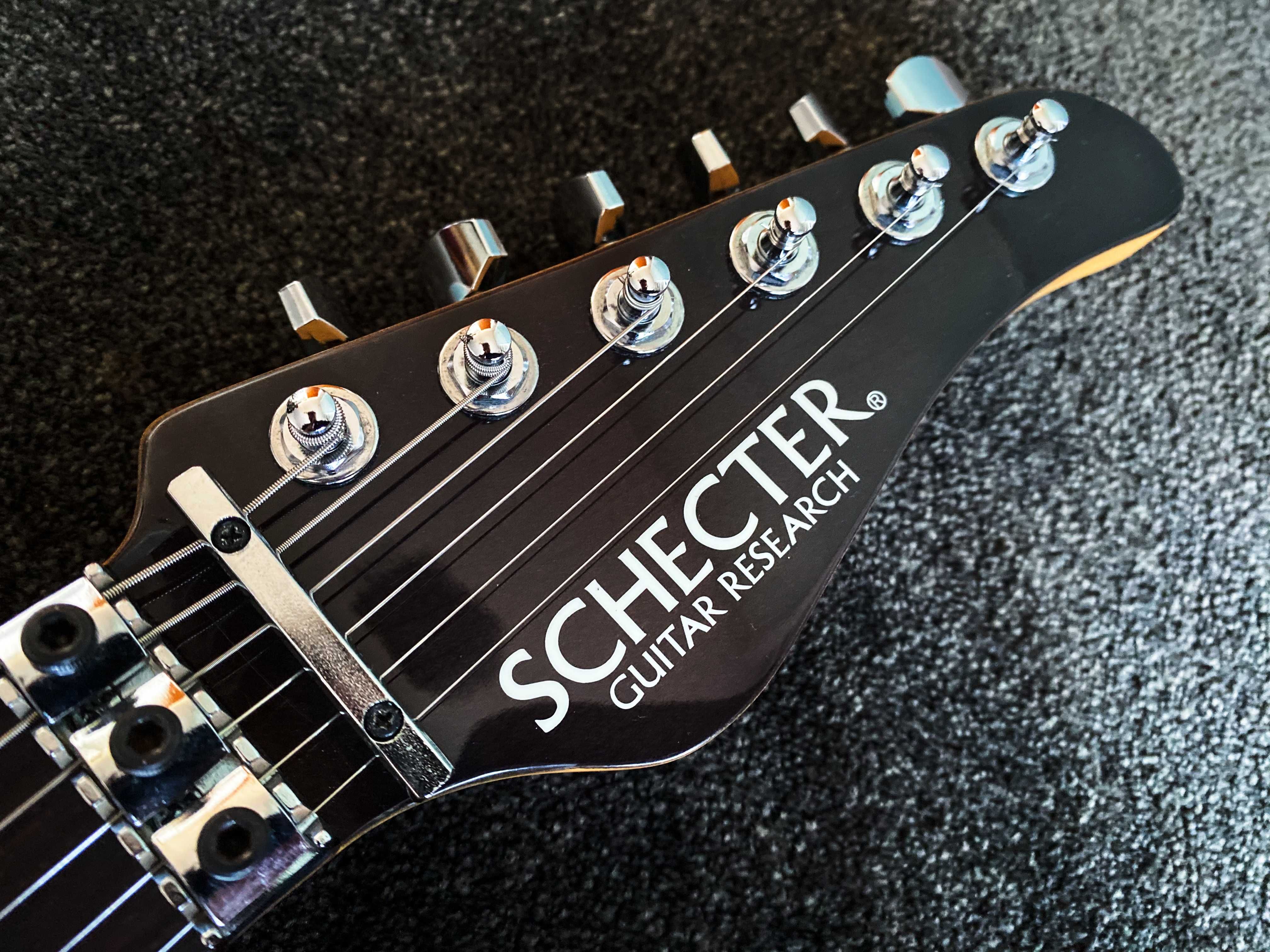 Schecter SD-2-24-AS STBK/R + gig bag