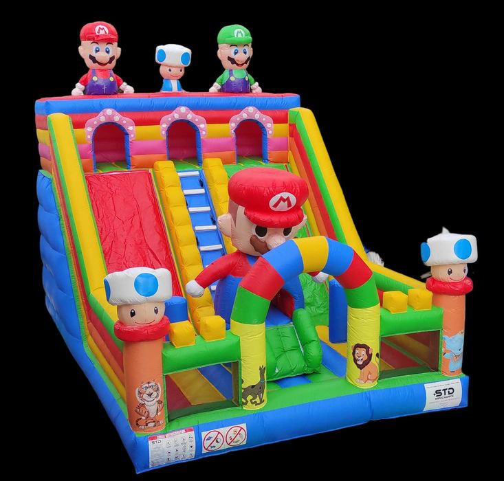 STD wynajem zjeżdżalni zamku dmuchanego dmuchańce dmuchana zjeżdżalnia