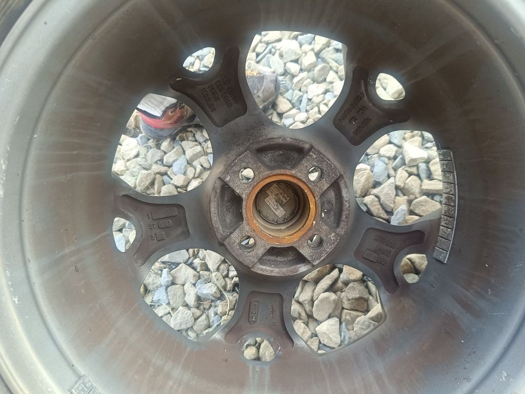 Alufelgi REDS 16" 4x100 + opony letnie 205/55