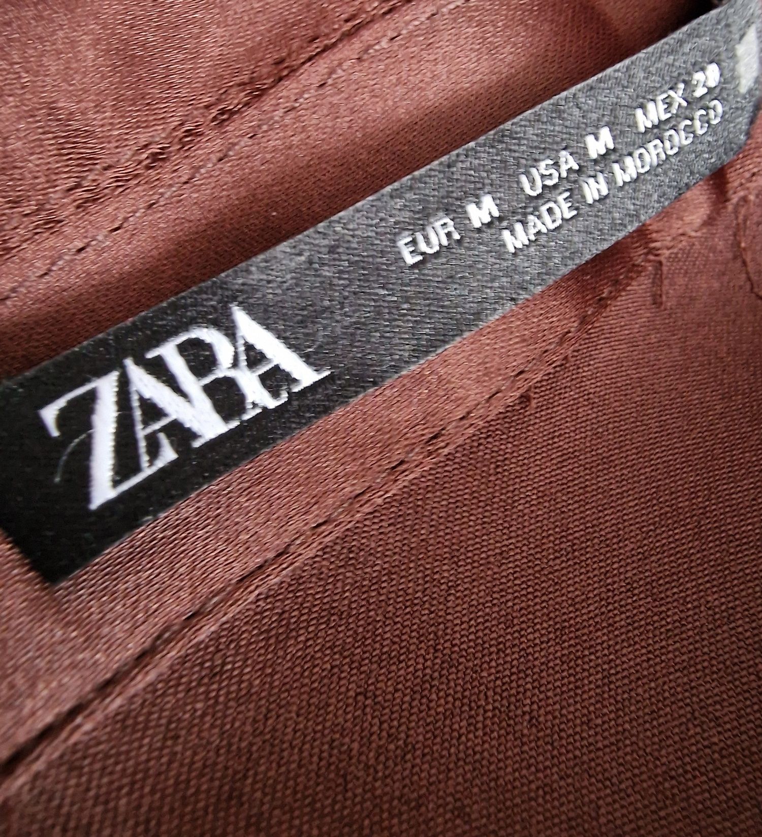 Sukienka satynowa"Zara".
