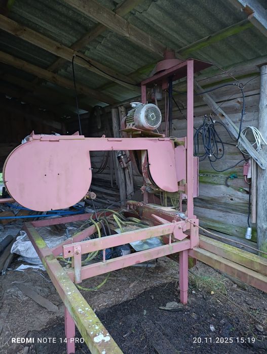 Trak taśmowy, tartak