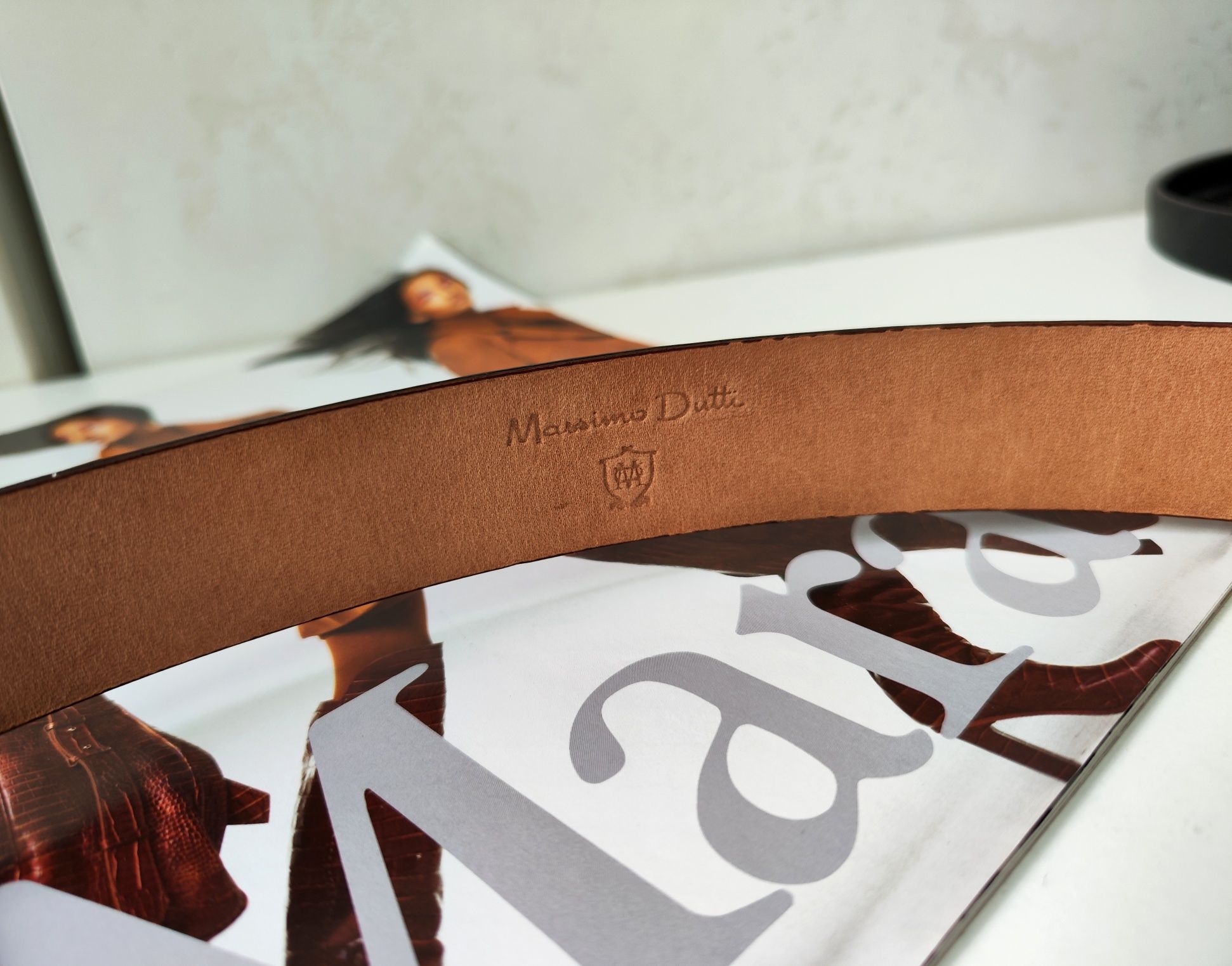 Massimo Dutti шкіряний ремінь.Іспанія. унісекс