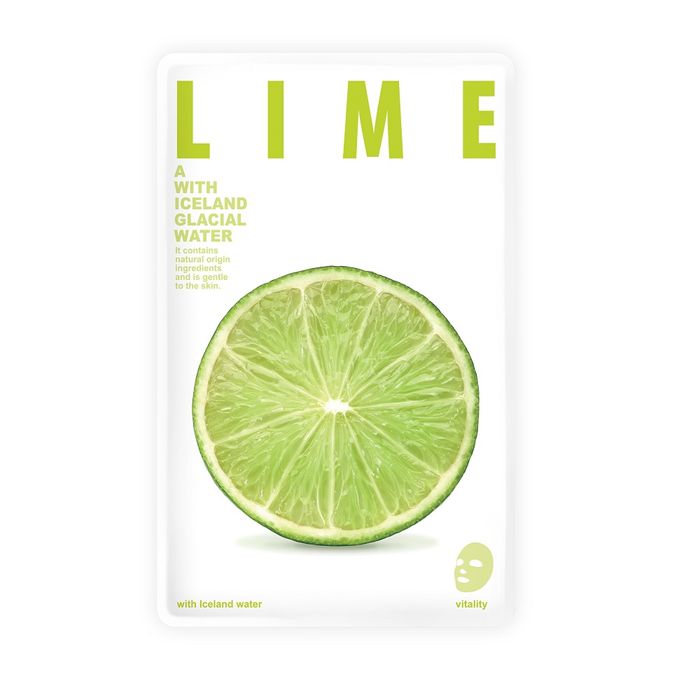 Blue Dot Mask  witalizująca maseczka w płacie Lime 20g