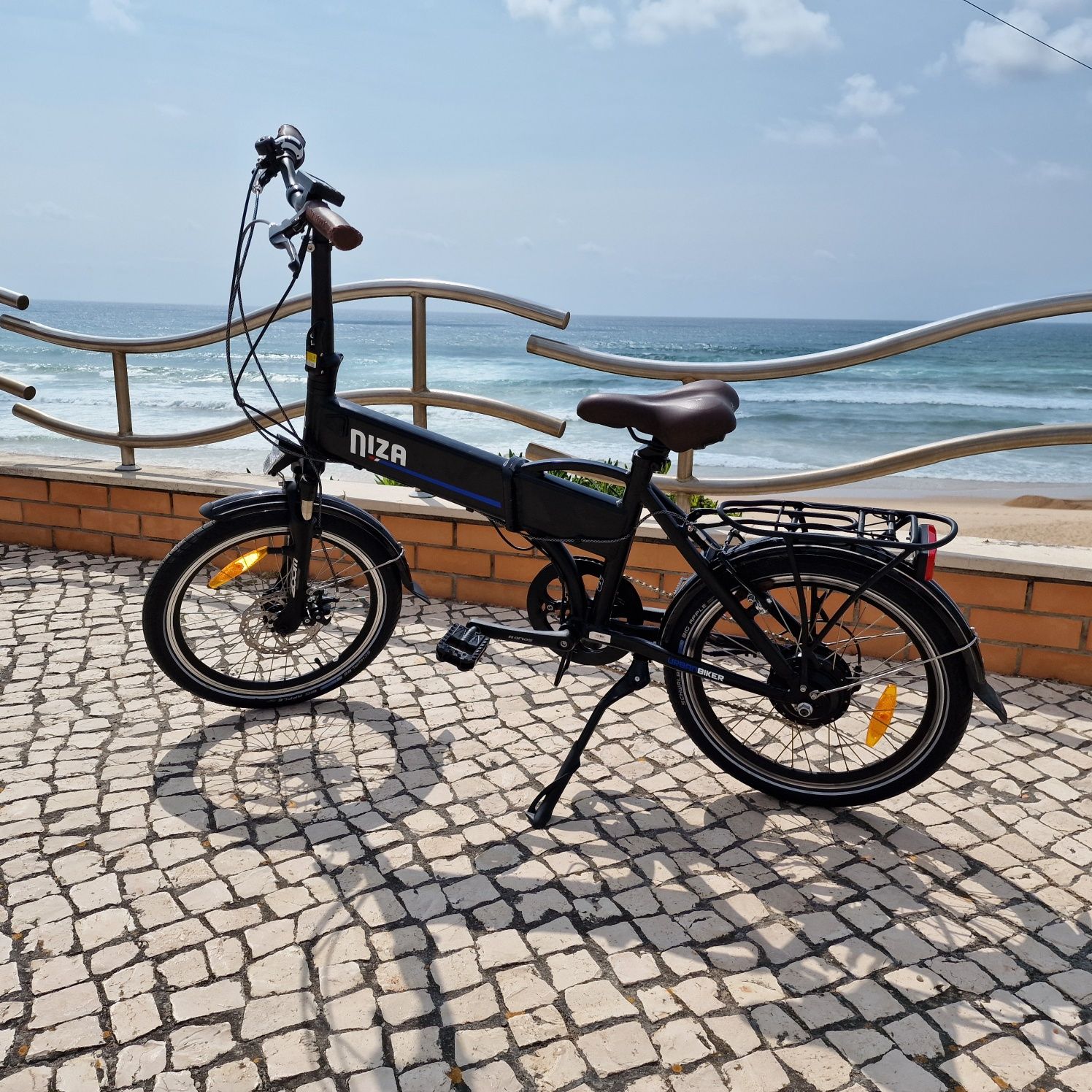 Bicicleta Elétrica Urbanbiker Niza – Quase Nova, Apenas 3 km!