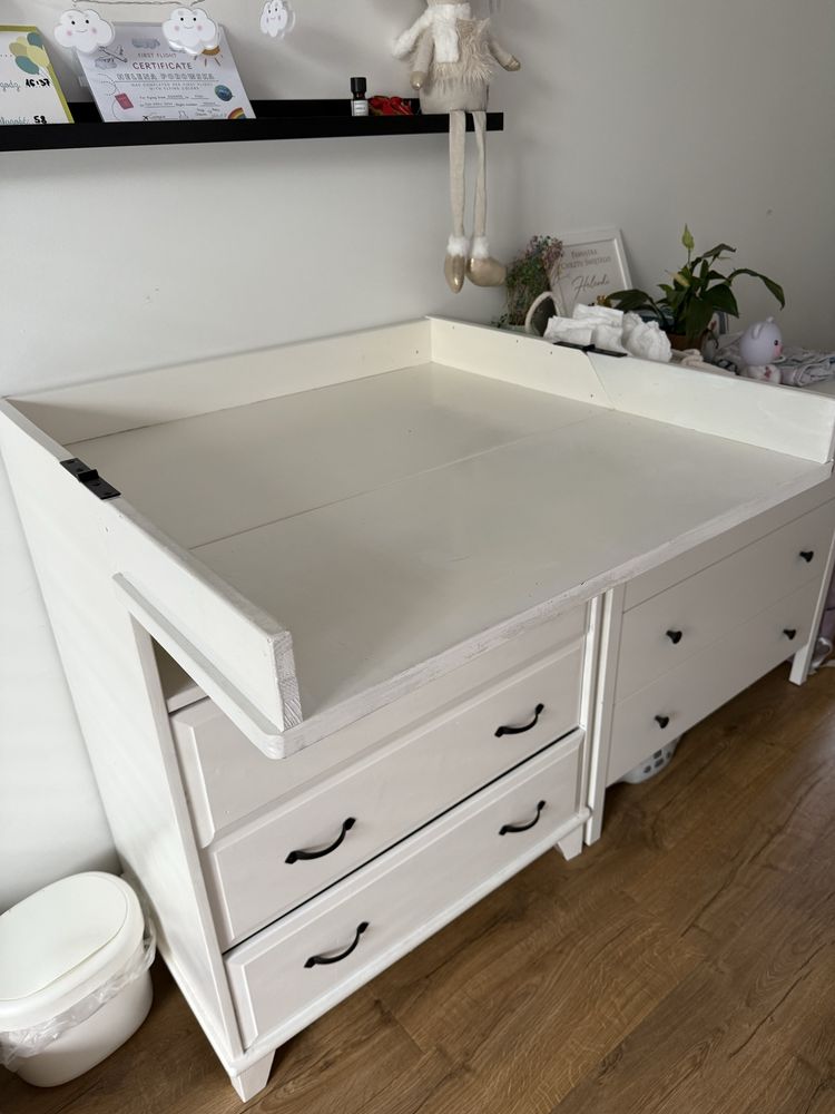 Komoda z przewijakiem IKEA SANDVIK