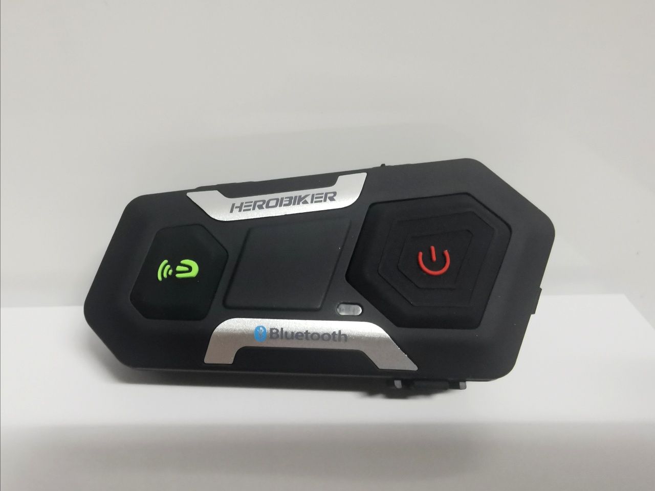 1-Auriculares/intercomunicadores Bluetooth, C/RADIO,capacete/moto(NOVO