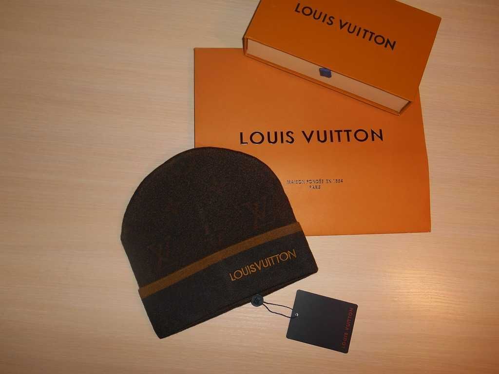 Louis Vuitton Męska bardzo ciepła zimowa czapka, Francja 540-32