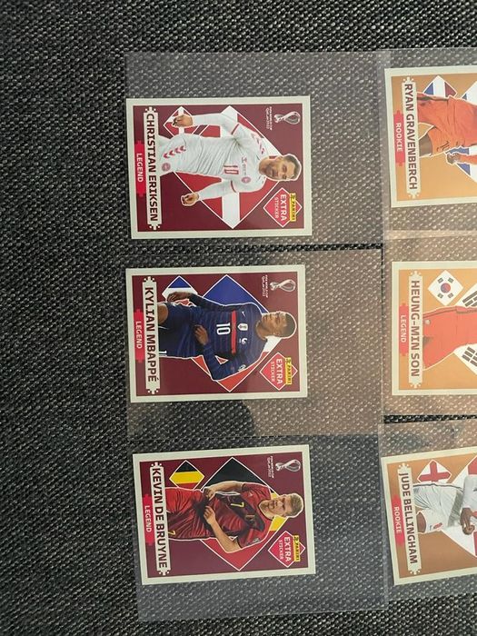 Cromos Qatar 2022 | Extra Stickers Legends/Rookies