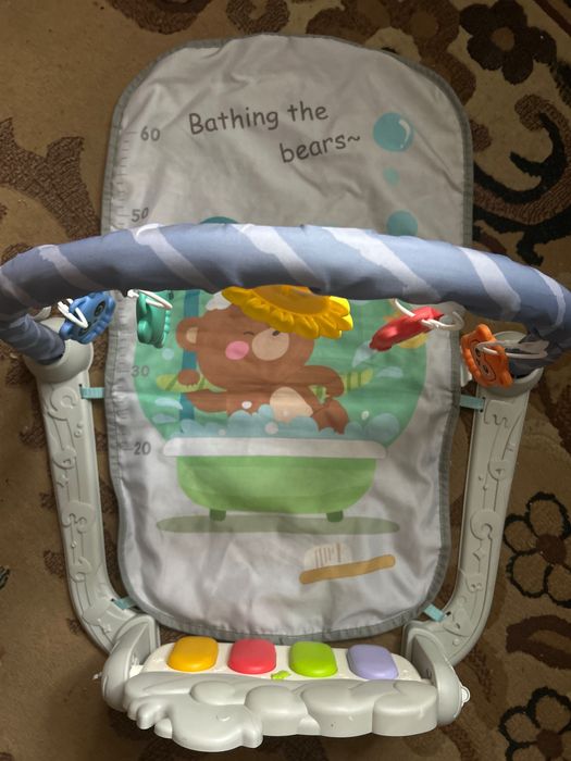 Інтерактивний килимок з піаніно мелодіями та підсвічуванням