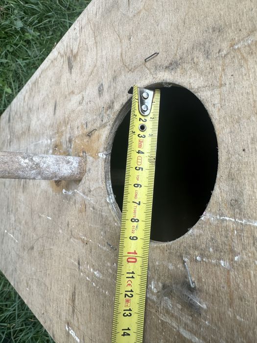 Budka legowa domek dla papug duzych 31x31x62cm