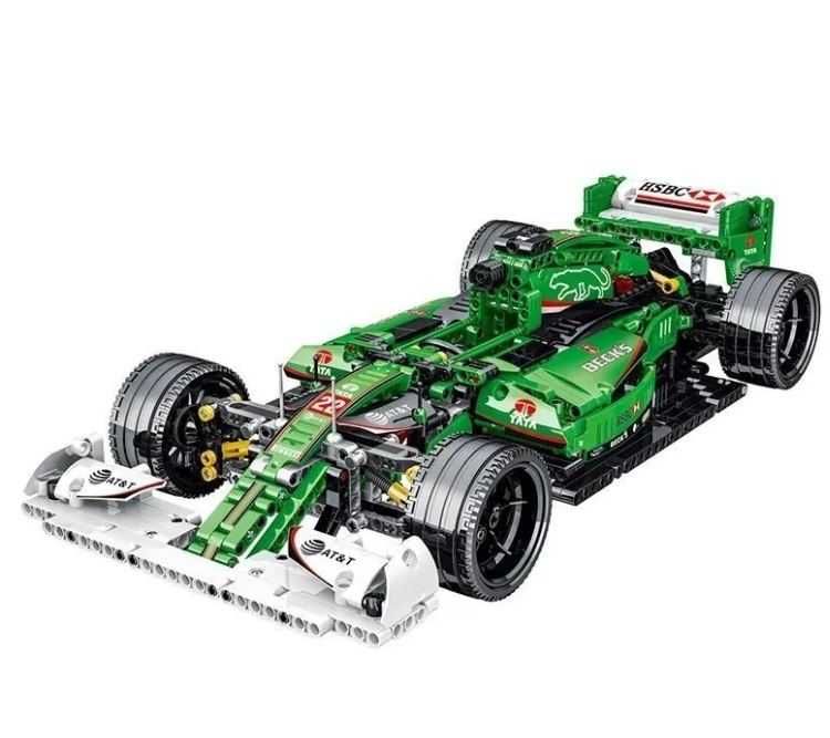 NOWY zestaw klocków Formuła model Jaguar F1 R5 jak LEGO 1099 elementów