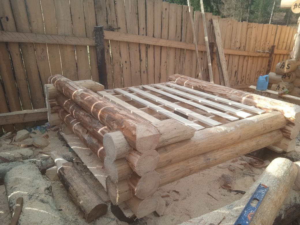 Продам ліжко з Дикого Зрубу, Альтанку, Гойдалка