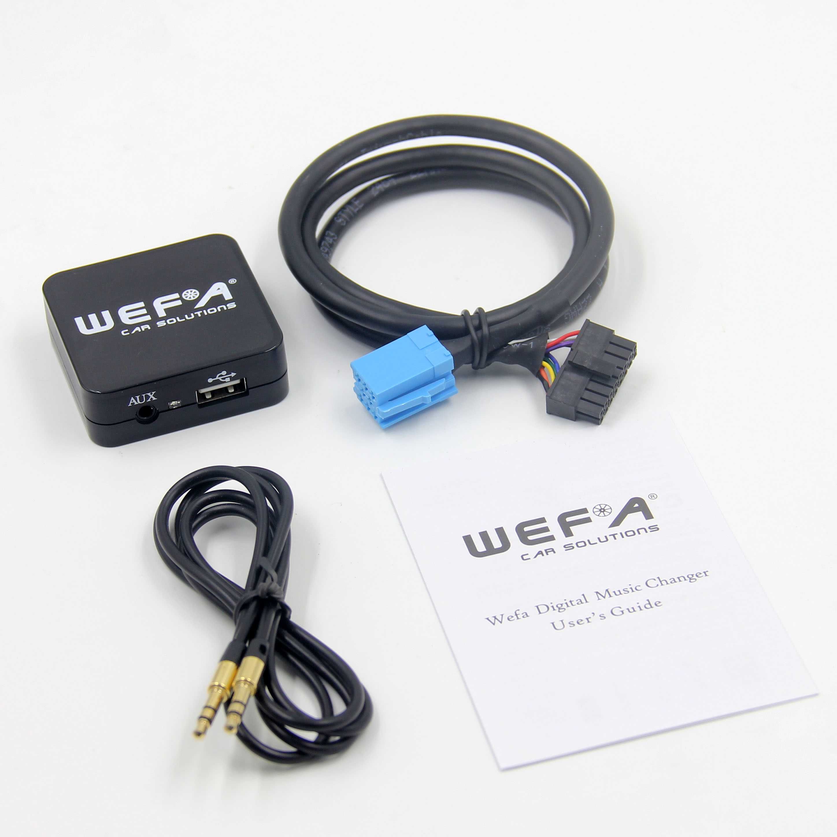 адаптер WEFA WF603/ WF605/ WF606 aux/usb/BT для Fiat/ Alfa