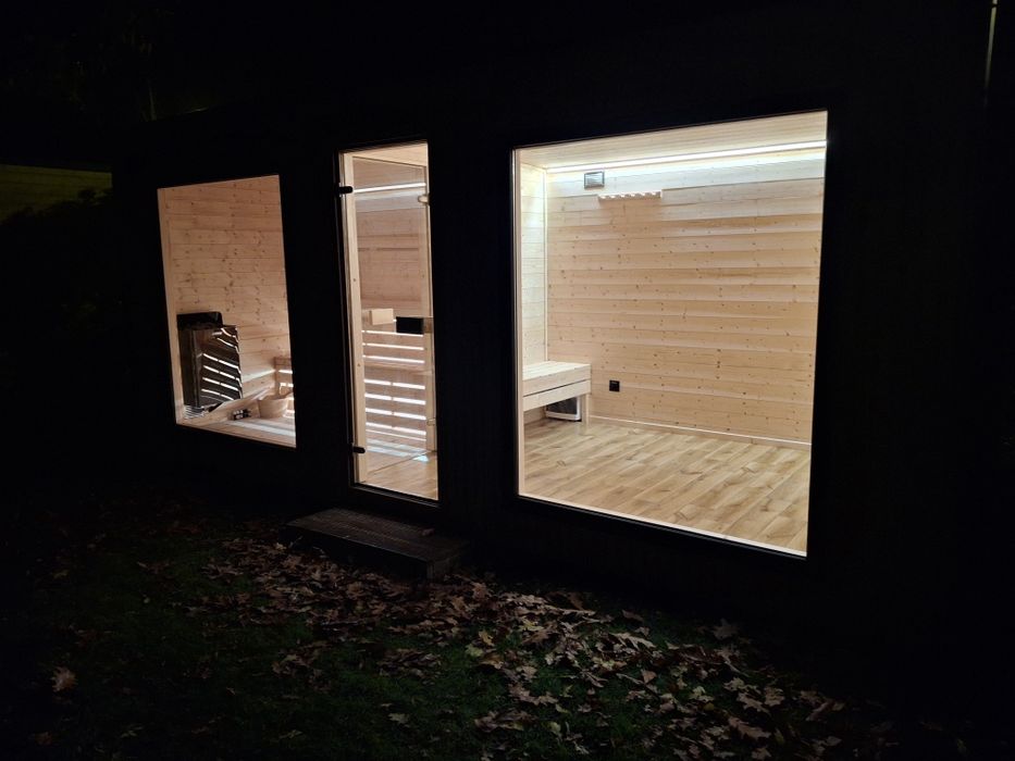 Sauna ogrodowa fińska, sucha Piec elektryczny