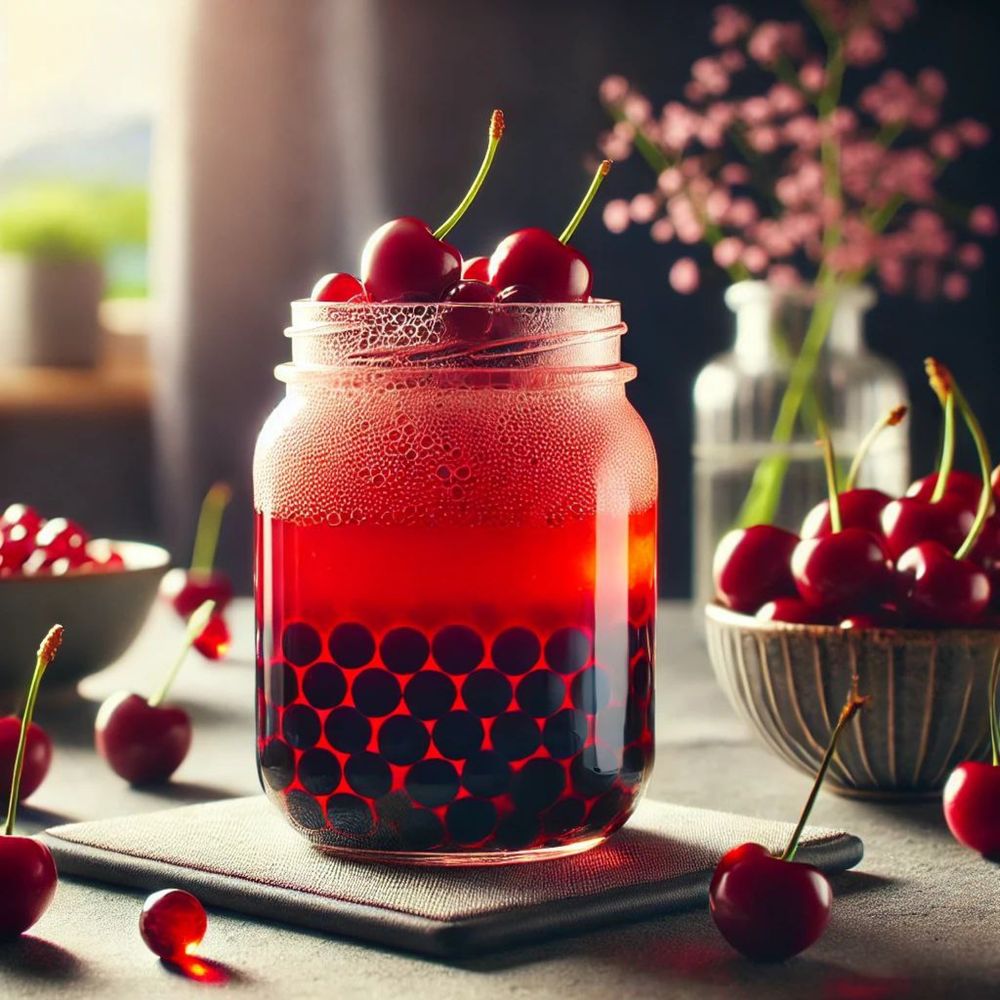 Bubble Tea сладкие шарики со вкусом вишни 1,25кг т 1,8кг Разные вкусы