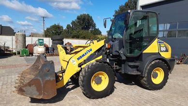 WYNAJEM Ładowarka KOMATSU WA-70/80 Przegubowa JCB Kramer Bydgoszcz