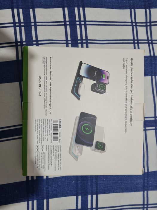 Carregado wireless 3-IN-1