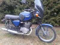 MZ TS 250 zarejestrowana  białe tablice