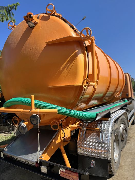 Asenizacja wywóz , nieczystości ciekłych, osadniki szambo szambiarka