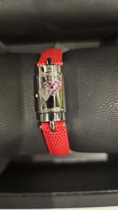 Damski zegarek z diamentami, szwajcarski marki RSW