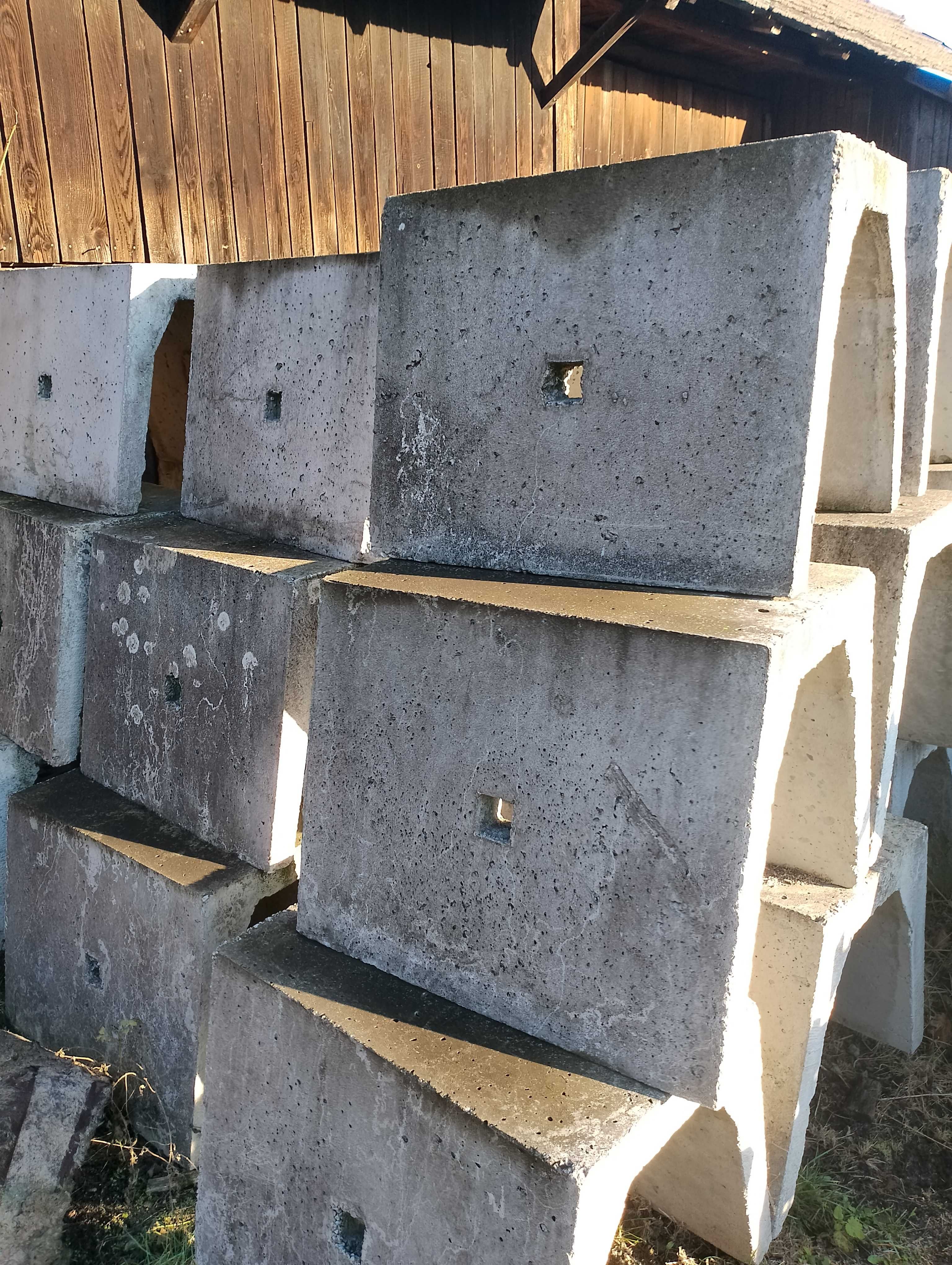 koryta, korytka betonowe, umacnianie rowu, odwodnienie
