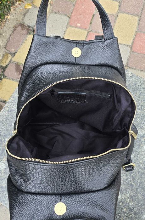 Сумка рюкзак Virginia Conti Італія. Натуральна шкіра.