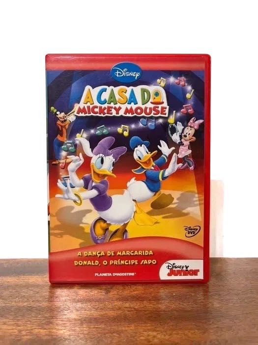 DVD “A Casa do Mickey: A Dança da Margarida & Donald o Príncipe Sapo