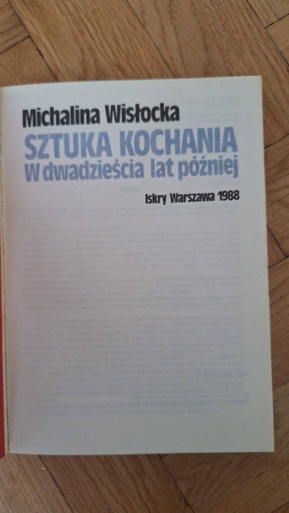 Michalina Wisłocka - Sztuka kochania w dwadzieścia lat później
