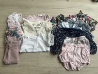 Paczka ubranek dla dziewczynki w rozmiarze 74 cm. Zara, hm, atut
