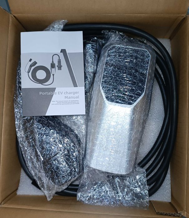 Carregador de carro elétrico EV type 2 - tipo 2 - 16A - NOVO