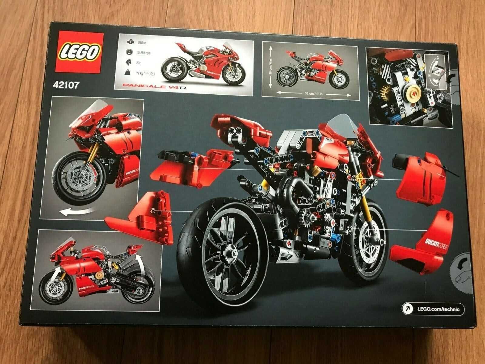 Lego 42107 Ducati Panigale V4 R - artigo selado