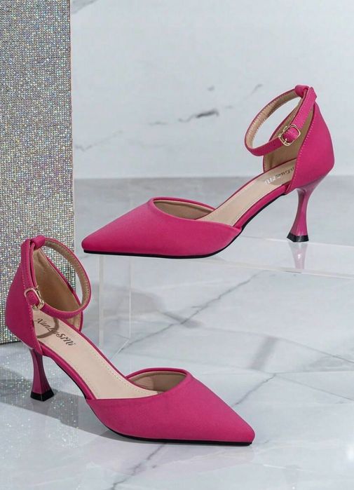 Szpilki różowe rozmiar 43