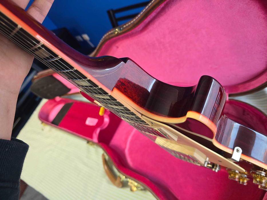 Gibson Les Paul 1960 Reissue 60 aniversário V3 Wide Tomato Burst