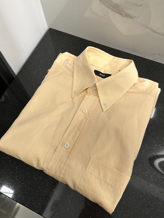 Koszula z krótkim rękawem na lato męska Hugo Boss rozmiar 40 15 3/4