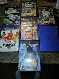 PS2 gry grand theft auto Tekken